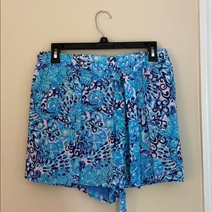 Lilly Pulitzer Mylee Tie Front Short